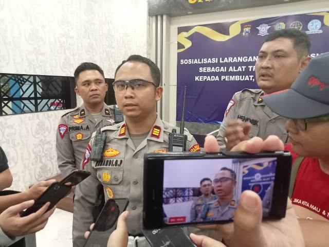 Polres Tulungagung Larang Kereta Kelinci Beroperasi di Jalan Raya