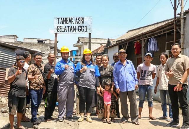 Menanti Puluhan Tahun, Kini Warga Tambak Asri Selatan Teraliri Air Bersih