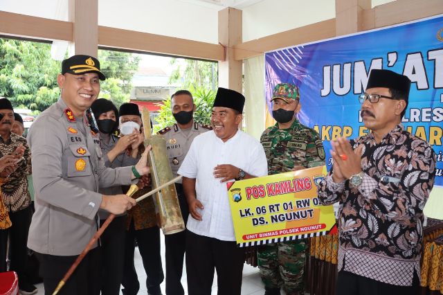 Jumat Curhat, Kapolres Tulungagung Dengarkan Keluhan Warga Ngunut