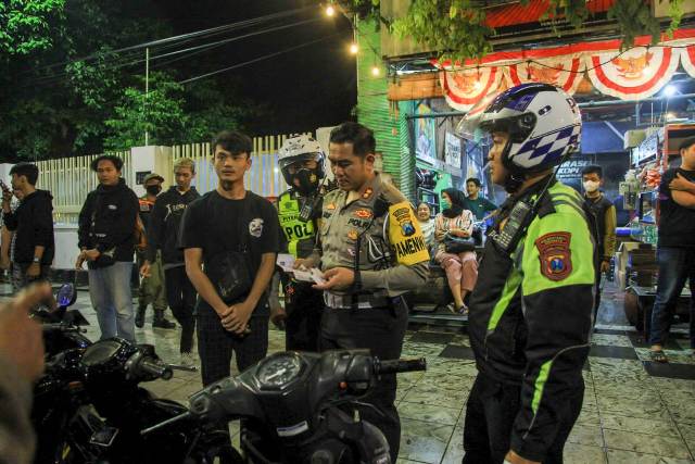 Patroli Gabungan Tindak 21 Pelanggar dan Teguran Simpatik 