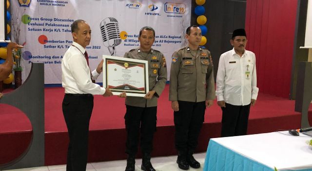 Polres Bojonegoro Raih Peringkat 1 IKPA Terbaik