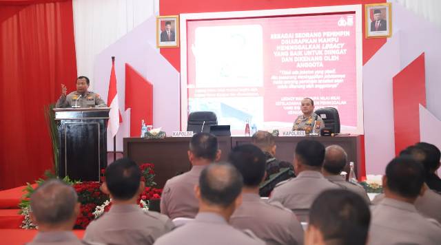 Kunker di Mapolres Mojokerto, Kapolda: Jadilah Polisi Miliki Jiwa Petarung