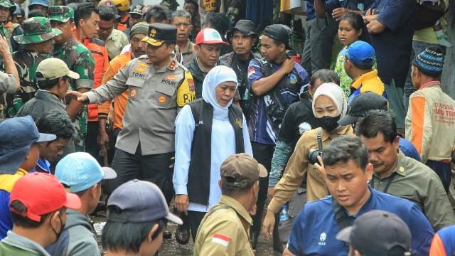 Forkompimda Jawa Timur Tinjau Lokasi Banjir Bandang Ijen Sempol