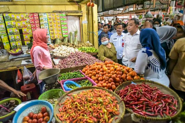 Tekan Kenaikan Harga, Pemkot Datangkan Cabai dan Bawang Merah dari Nganjuk