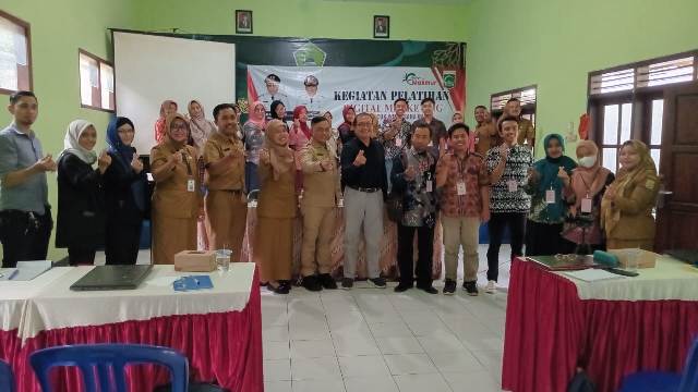 Disnaker Kabupaten Malang Latih Kaum Milenial Mahir Marketing