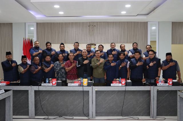 Kapolres AKBP Eko Hartanto Ajak Ketua Perguruan Silat Se-Tulungagung Semakin Selaras