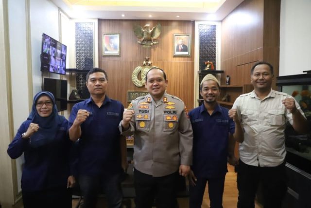 Polres Mojokerto Terima Kunjungan Bawaslu Kabupaten