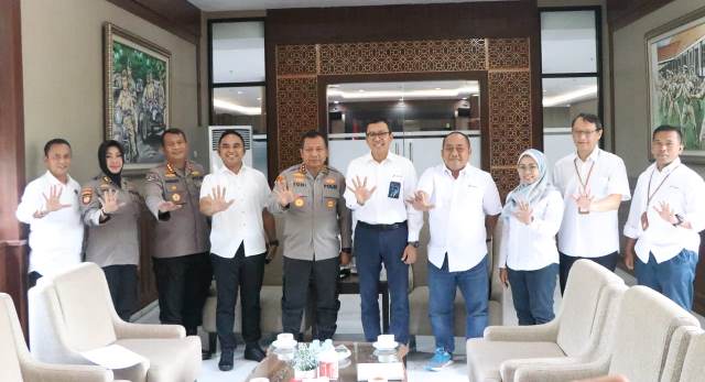 Polda Jatim Ajak PT Pertamina Jaga Stabilitas Kamtibmas di Jawa Timur