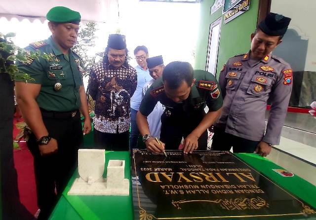 Dandim Tulungagung Resmikan Musala Al Irsyad di Koramil Ngantru