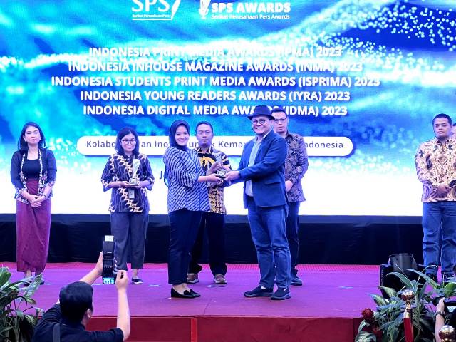 Petrokimia Sabet Gold Winner Indonesia Inhouse Magazine Awards 2023
