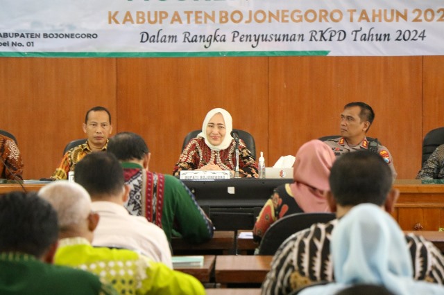 Buka Musrenbang RKPD 2023, Bupati Anna Sampaikan Pertumbuhan Ekonomi Bojonegoro