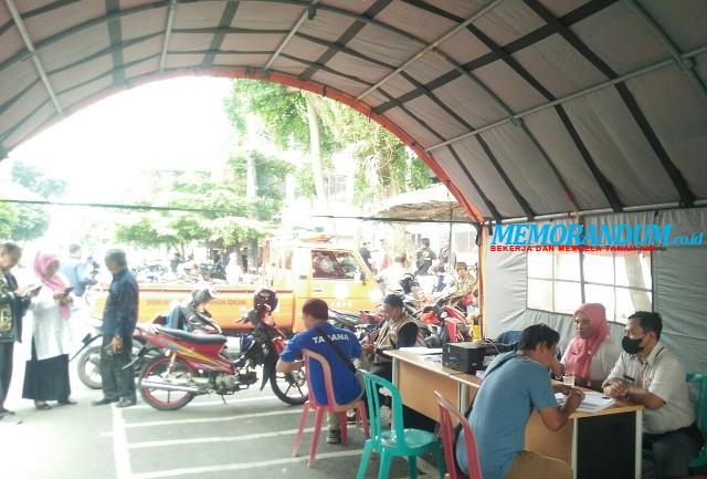 Pedagang Malang Plaza Lapor ke Posko Kebakaran