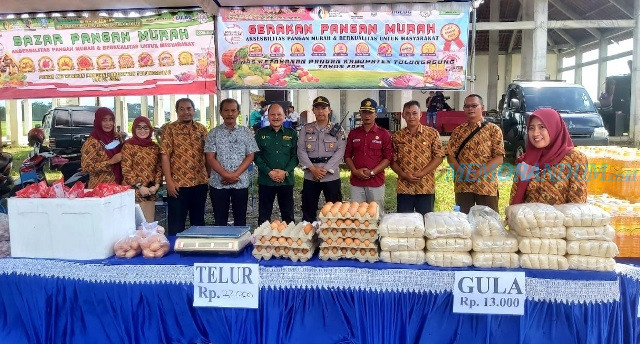 Jelang Iduladha, DKP Tulungagung Gelar Bazar Pangan Murah