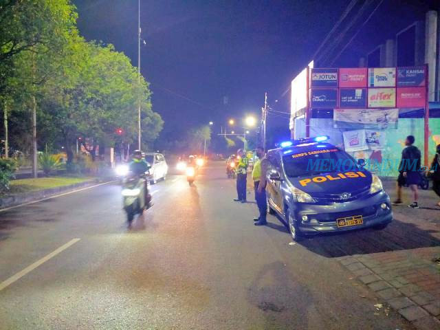 Cegah Kejahatan Jalanan, Polisi Gencarkan Patroli Blue Light