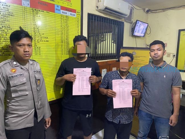 Polres Tulungagung Ringkus Terduga Pencuri dan Penadah HP Curian