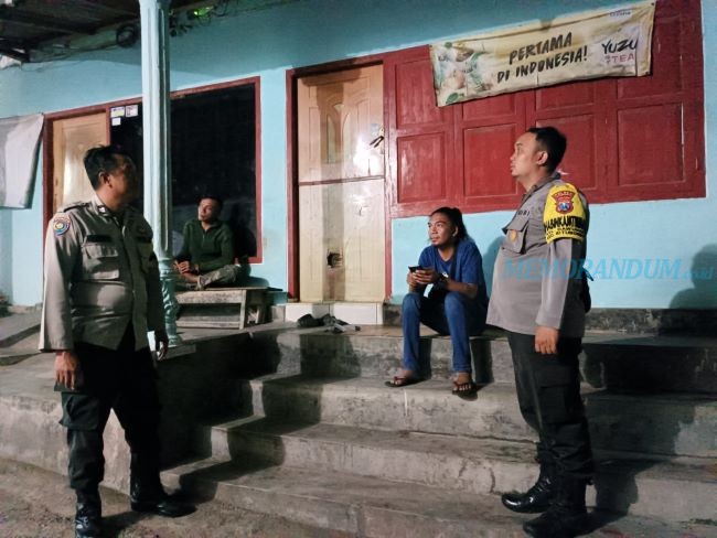 Cegah Perjudian dan Praktik Prostitusi Polisi Situbondo Gelar Patroli di Eks Lokalisasi Gunung Sampan
