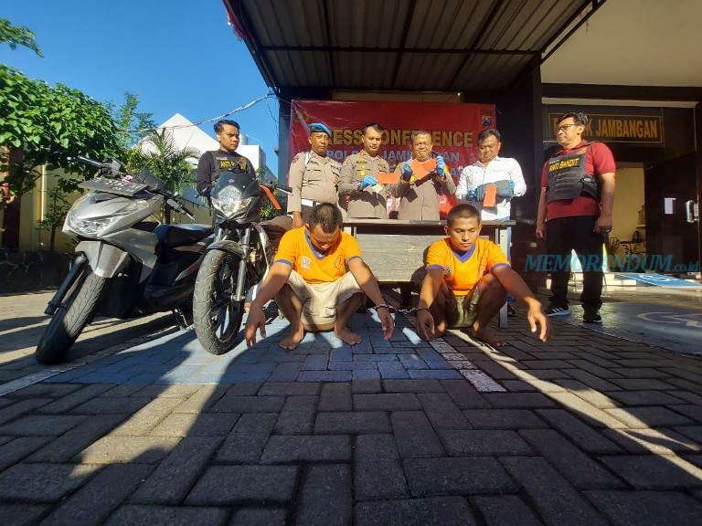 Bandit Motor Jual Motor Curian ke Penadah di Madura