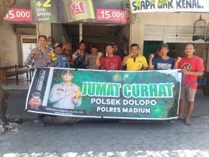 Serap Keluhan, Polisi Madiun Gelar Jumat Curhat di Dusun Sidorejo