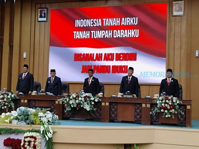 Forkopimda dan DPRD Kabupaten Malang Ikuti Pidato Kenegaraan Presiden RI