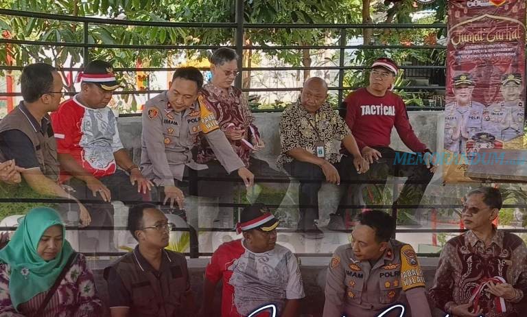 Jumat Curhat, Polsek Tegalsari Menjemput Aspirasi Mencari Solusi