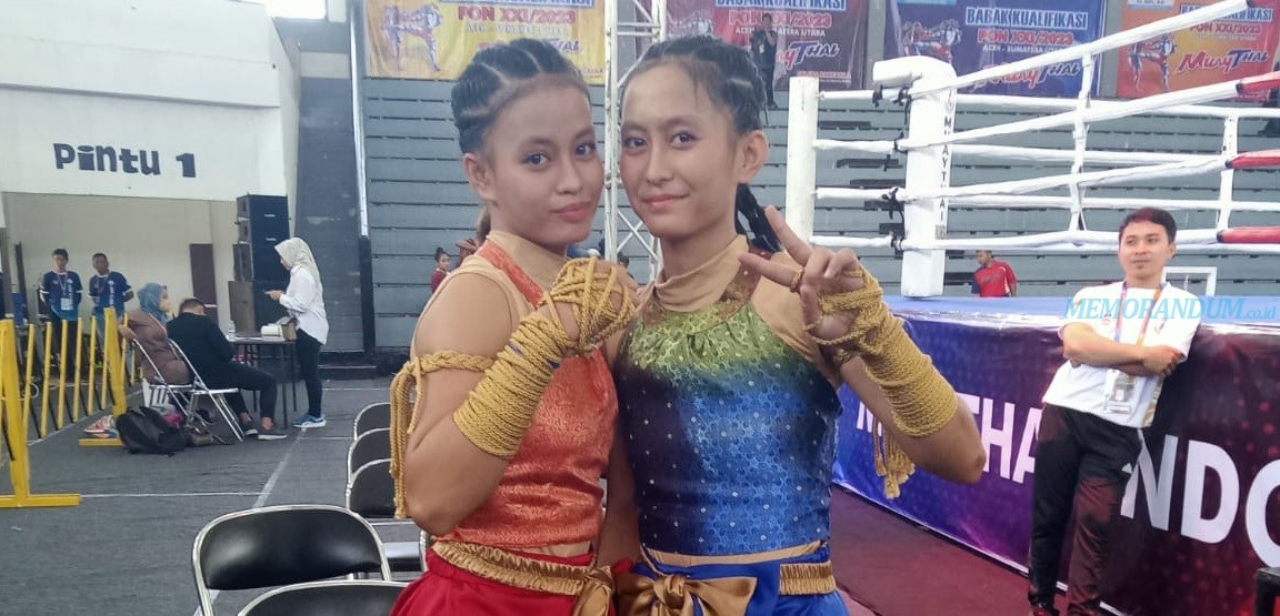 Hari Pertama BK PON, Muay Thai Jatim Kawinkan Emas di Nomor Muayboran