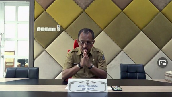 Wakil Wali Kota Surabaya Mengucapkan Selamat HUT ke-3 Memorandum.co.id