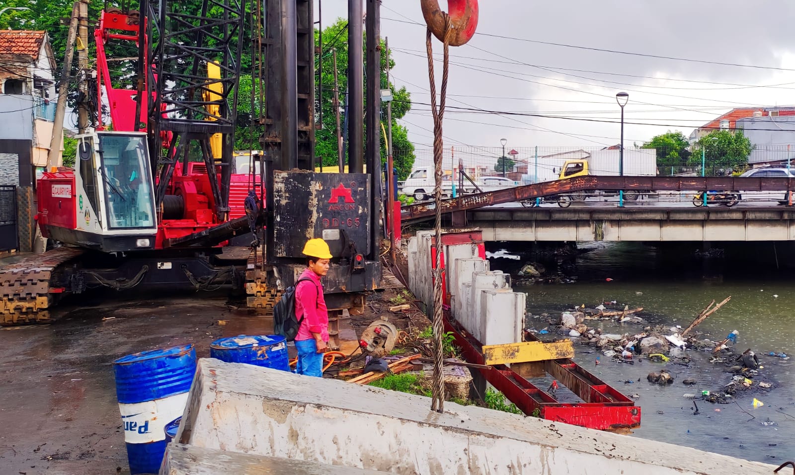 Saluran Outlet Tak Memadai, 5 Titik Rawan Banjir Masih Hantui Asemrowo