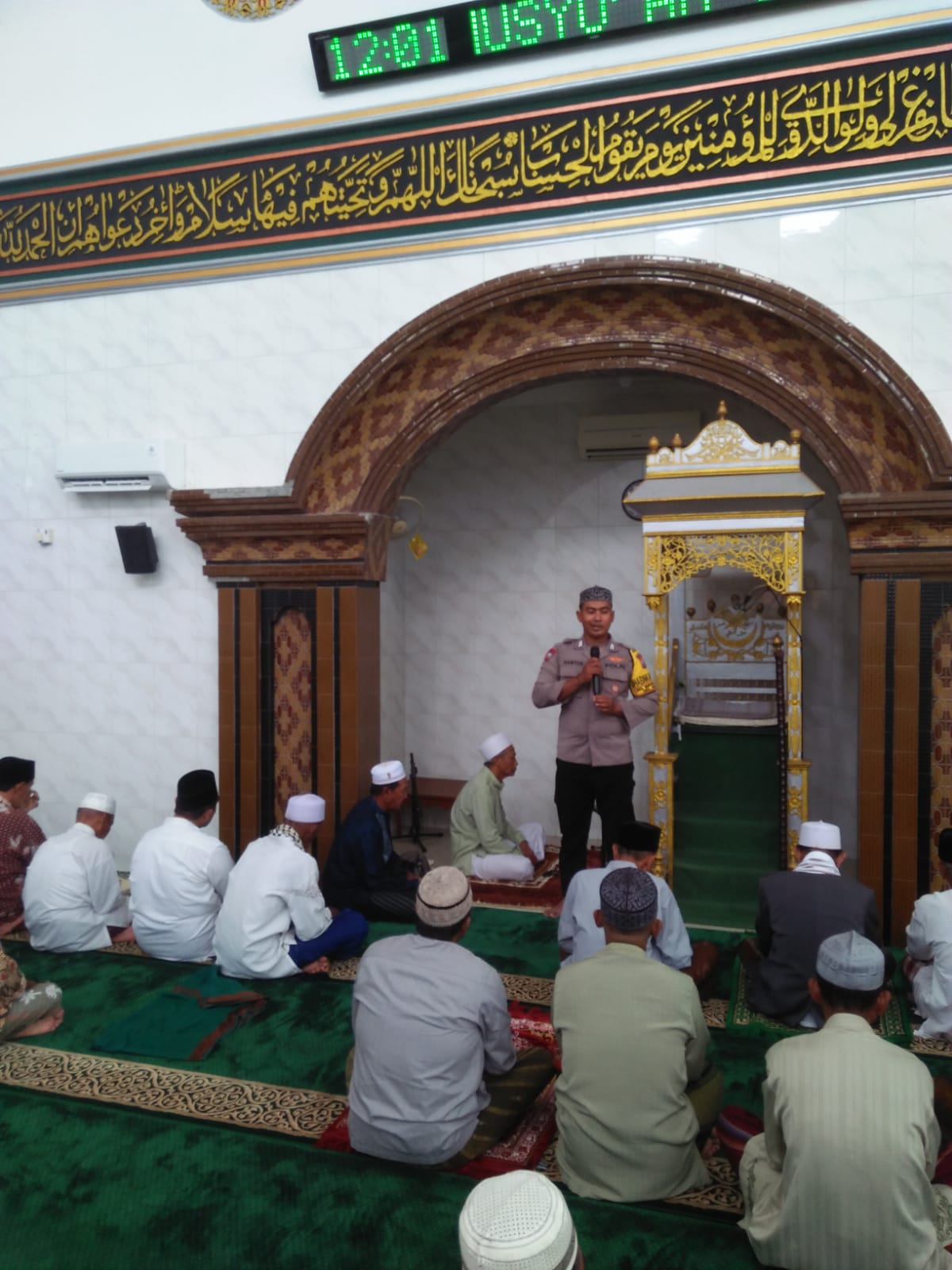 Ramadan, Binmas Polres Lamongan Intensifkan Imbauan Kamtibmas