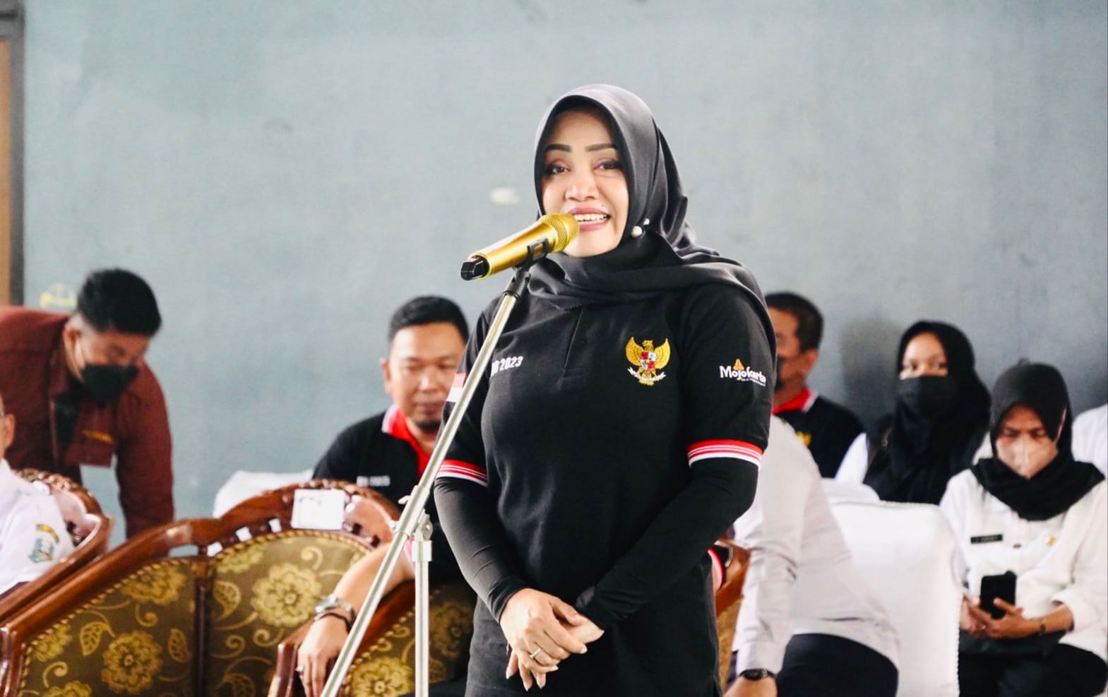 Didik Kedisiplinan Generasi Muda, Pemkab Mojokerto Gelar Lomba Baris Berbaris