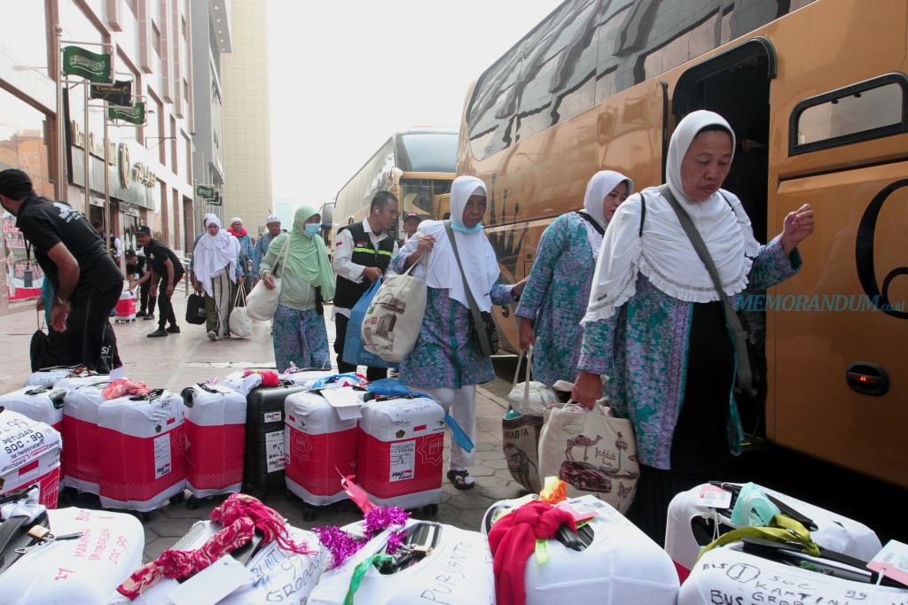 Keberangkatan 2.094 Jemaah Haji ke Madinah Tutup Operasional Haji di Makkah