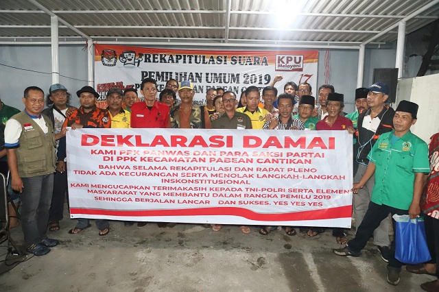 Pemilu 2019 Berjalan Jujur, Adil, dan Demokratis