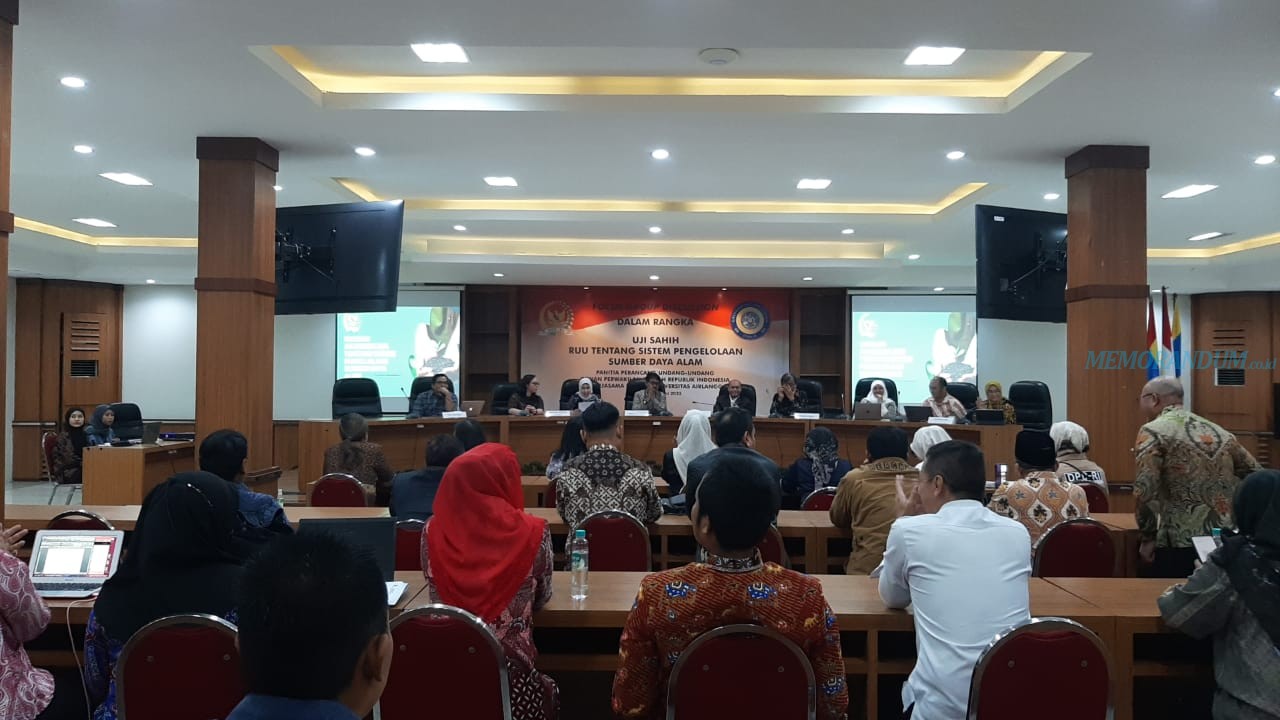 PPUU DPD RI Gelar FGD RUU Sistem Pengelolaan Sumber Daya Alam