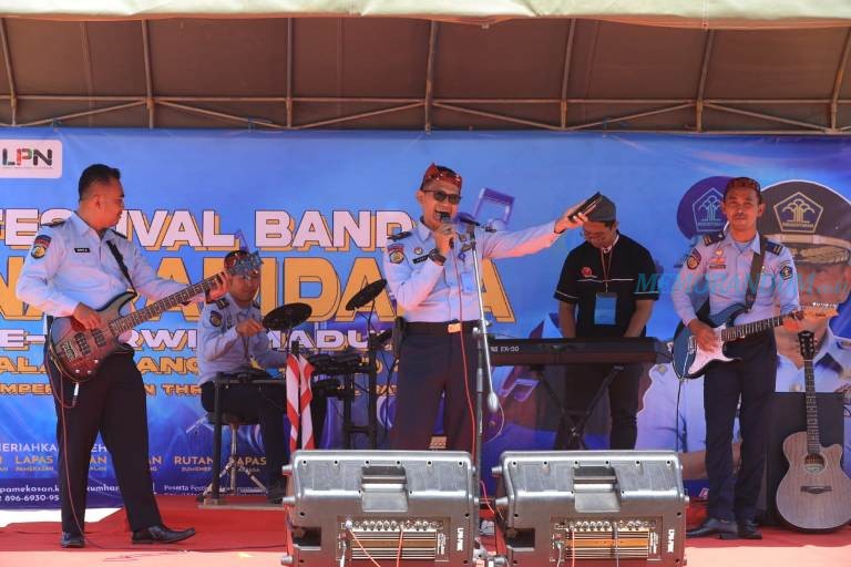 Kemenkumham Jatim Gelar Festival Band Warga Binaan