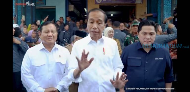  Presiden Jokowi Kunjungi Pasar Bululawang dan PT Pindad di Malang