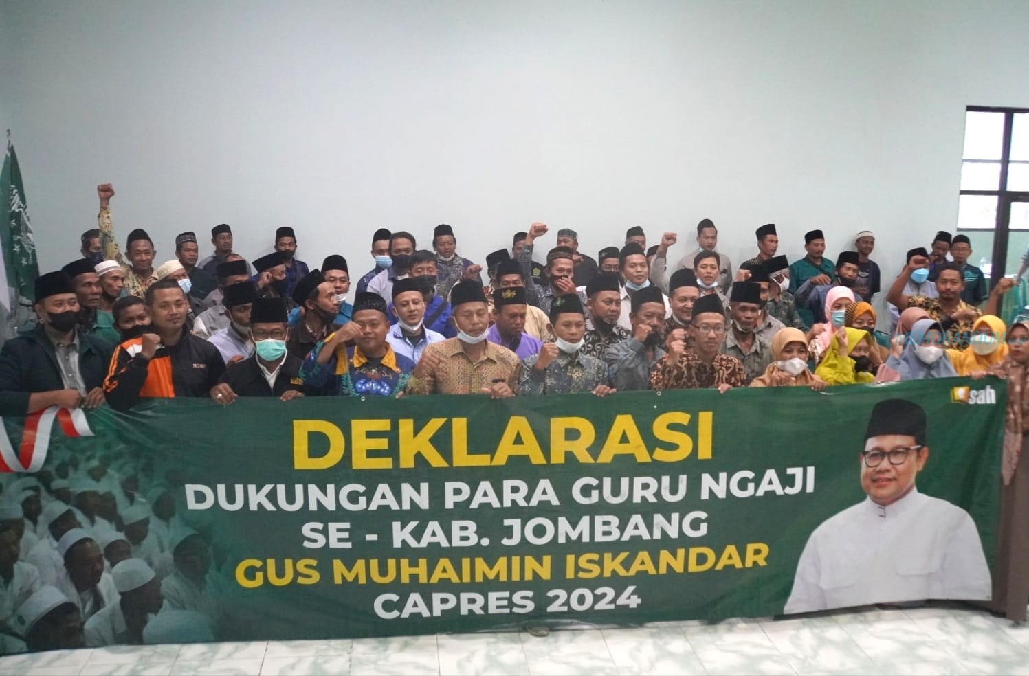 Guru Ngaji Jombang Deklarasi Dukung Muhaimin Maju Capres 2024