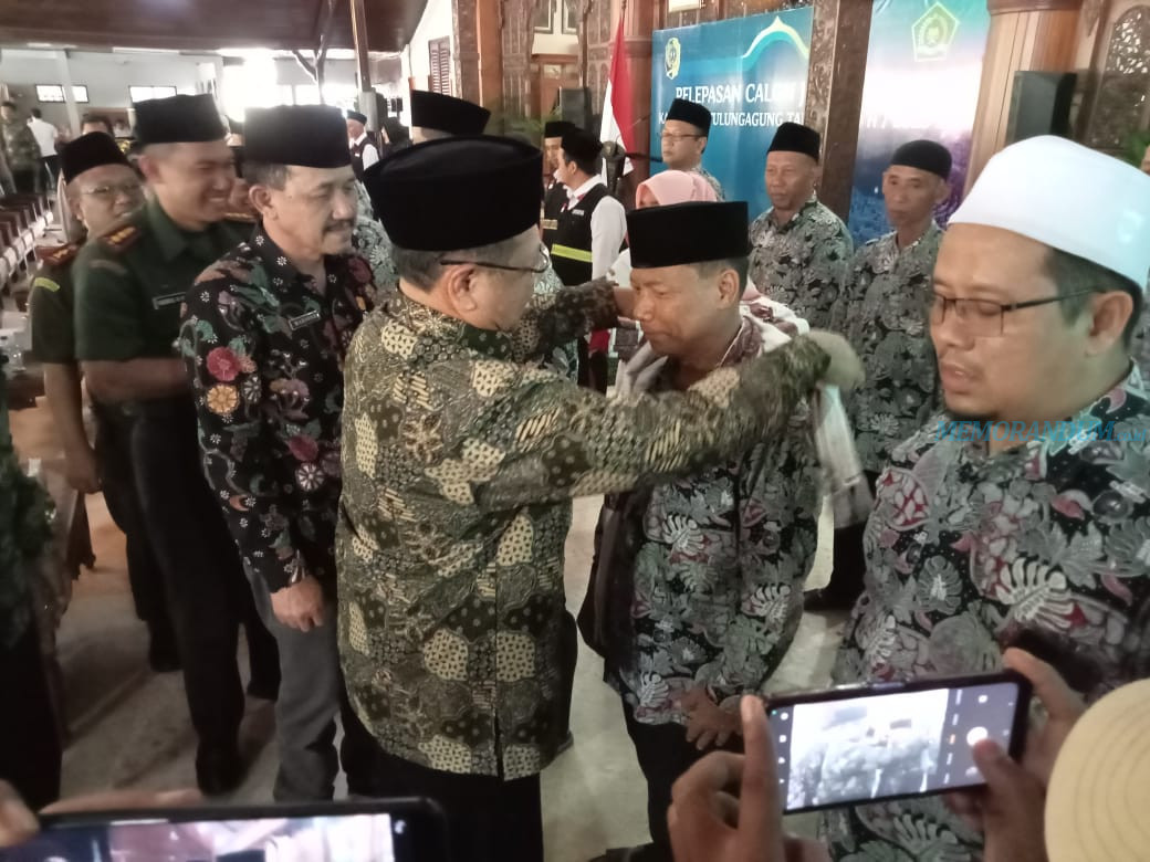 Bupati Tulungagung Lepas Jamaah Calon Haji Tahun 2023