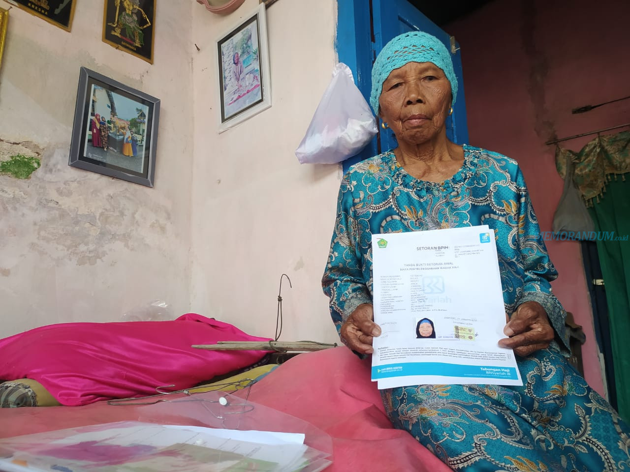 Nenek Tukang Pijat di Jombang Akhirnya Naik Haji