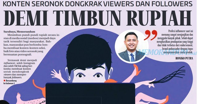 Konten Seronok Dongkrak Viewers Dan Followers