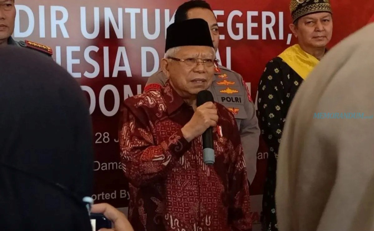 Wapres Ma’ruf Amin Minta BNPT Waspadai Potensi Gerakan Radikalisme Tumbuh Jelang Pemilu 2024