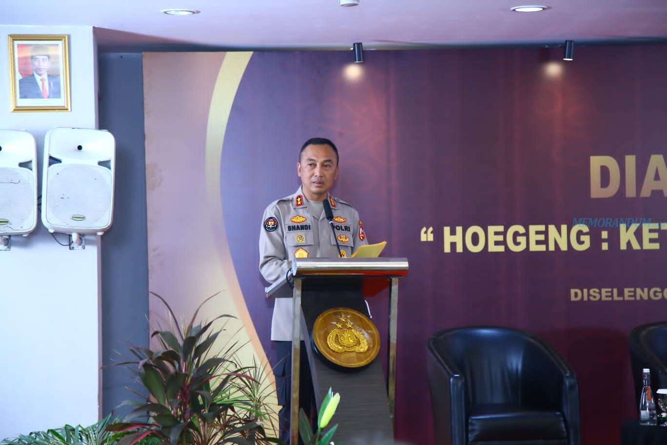 Sosok Jenderal Hoegeng, Kadivhumas : Teladan Hoegeng Untuk Wujudkan Integritas Polri