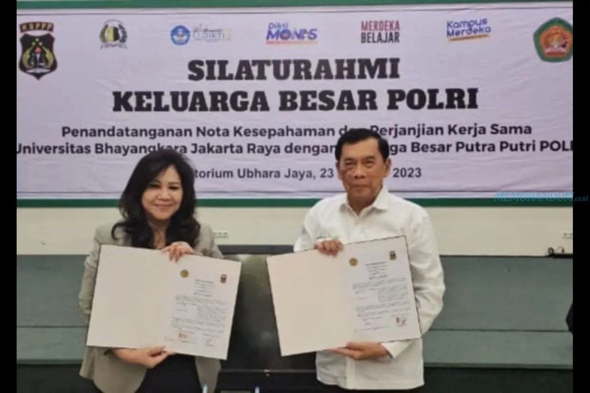 KBPP Polri dan Ubhara Sepakat Wujudkan Indonesia Emas