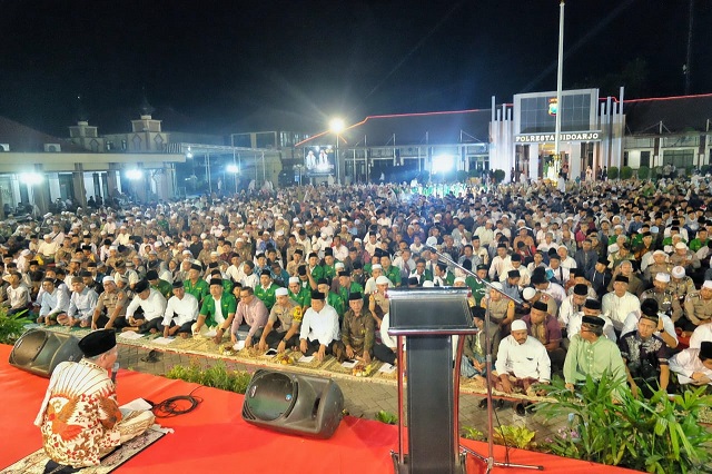 Polresta Sidoarjo Gelar Istigasah Bersama Ribuan Masyarakat