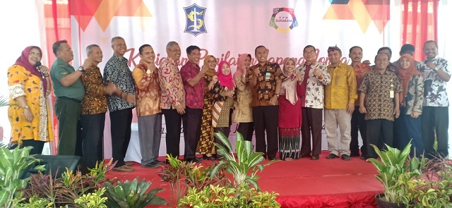 Tim Juri Lomba KPM Berprestasi Jatim Apresiasi  Kelurahan Pagesangan