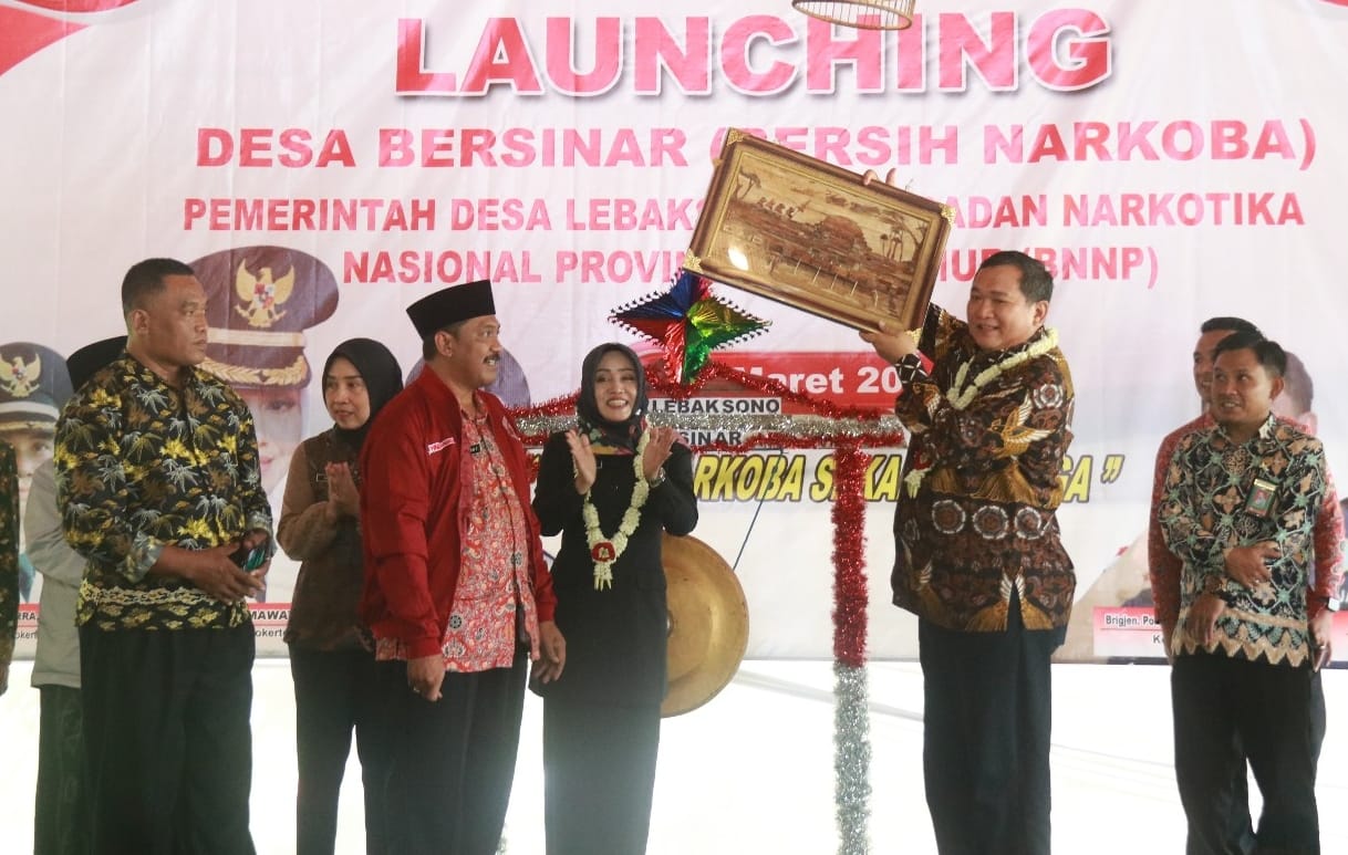 Pemkab Mojokerto Bersama BNNP Jatim Launching Desa Bersinar