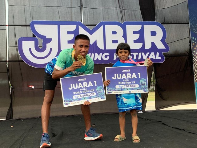 Prajurit Yonif Raider 509 Kostrad Juara Jember Running Festival