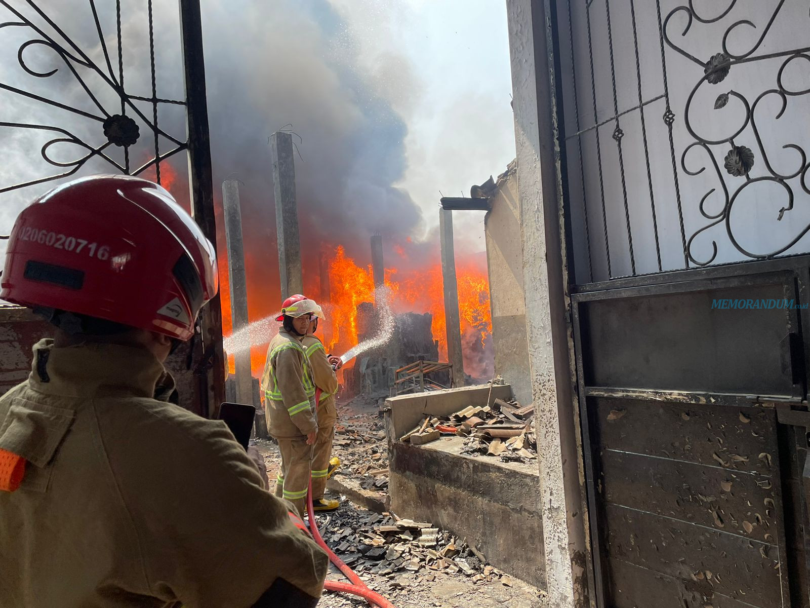 Ditinggal ke Pasar, Rumah Warga Pucangro Terbakar