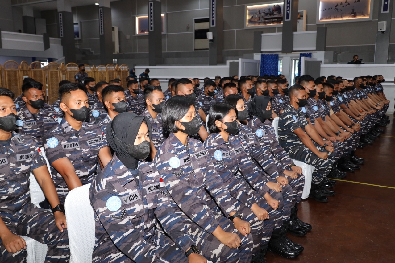 Pembekalan PDT Satgas MTF TNI Kontingen Garuda XXVIII-N