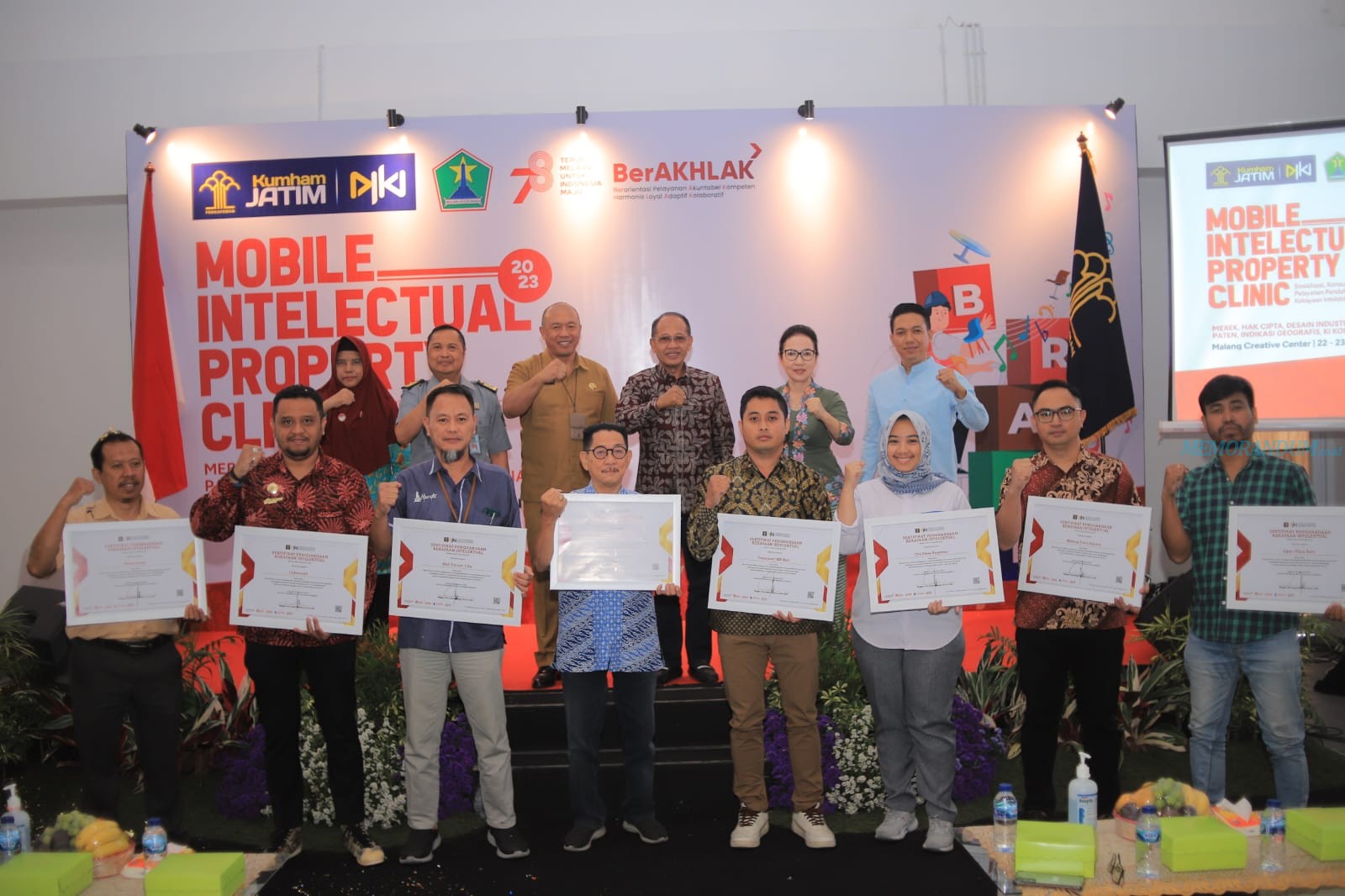 Ratusan UMKM Malang Raya Manfaatkan Layanan Mobile Intellectual Property Clinic