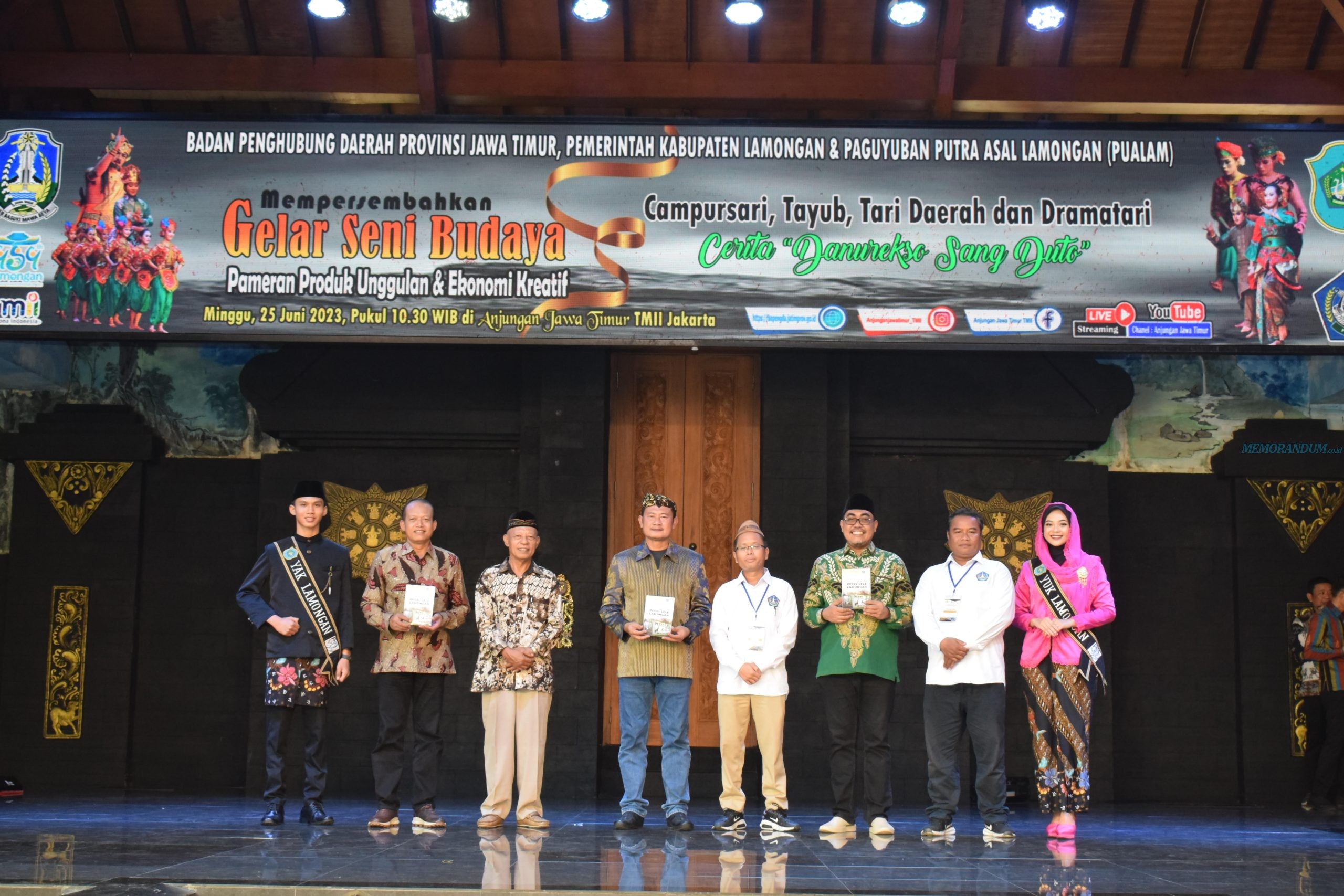 Bertandang Ke TMII, Bupati Yes Kukuhkan Pengurus Pualam Jabodetabek