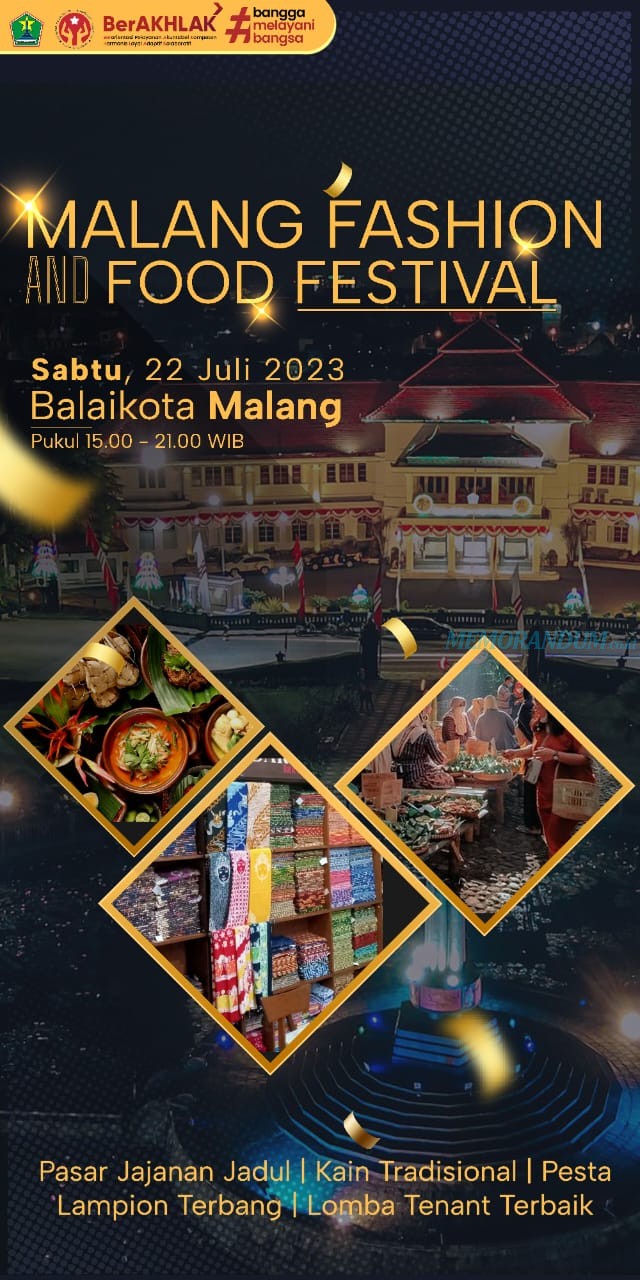 Akhir Pekan, Digelar Malang Fashion and Food Festival